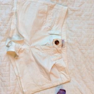 VALENTINO WHITE JEAN SHORTS